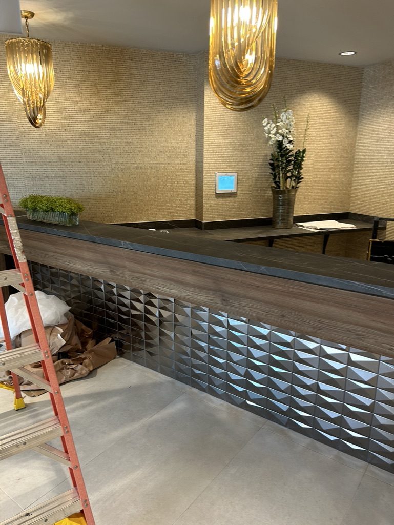 Reception — Buildout — MCS Advisory project